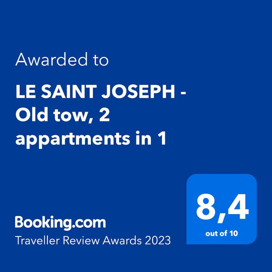 Le Saint Joseph - Old Tow, 2 Appartments In 1 Nice Dış mekan fotoğraf